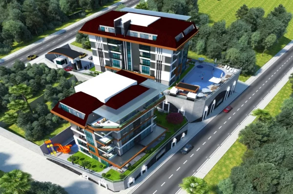 Invest in Excellence with Multiple Option Flats in the Most Preferred Area of ​​Alanya