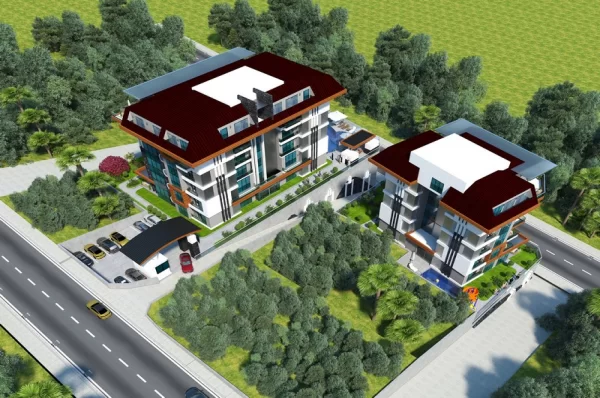 Invest in Excellence with Multiple Option Flats in the Most Preferred Area of ​​Alanya