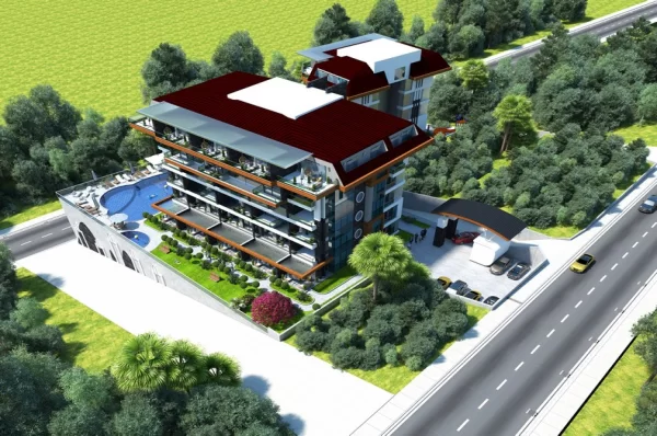 Invest in Excellence with Multiple Option Flats in the Most Preferred Area of ​​Alanya