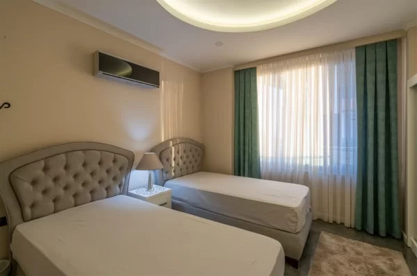 Продажа недвижимости 2+1 в Алании с современной мебелью и роскошным видом на Аланию