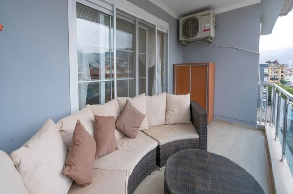 2+1 Duplex for Sale with Fully Furnished in Alanya,Oba
