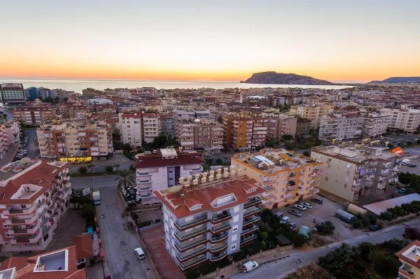 2+1 Duplex for Sale with Fully Furnished in Alanya,Oba
