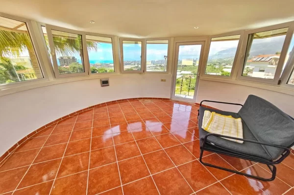 Sea and Cast View Extraordinary Luxury Villa for Sale in alanya,Kargıcak