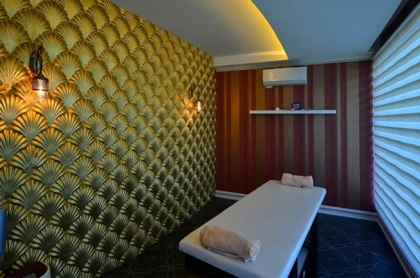 Panoramic Sea View Beachfront One Livingroom Apartment for Sale in Alanya