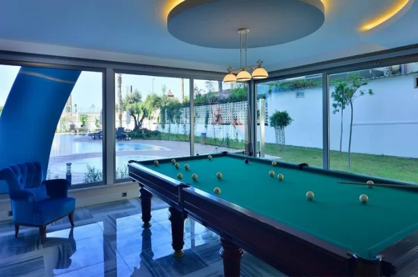 Panoramic Sea View Beachfront One Livingroom Apartment for Sale in Alanya