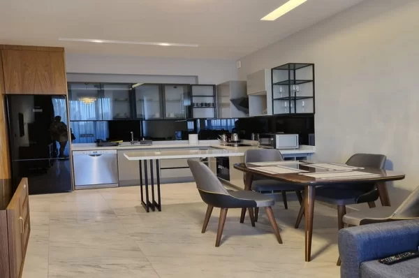 Alanya Kargıcak'ta Denize Sıfır 1+1 Eşyalı Lüks Daire