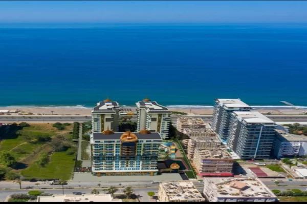 Discover Unmatched Beachfront and Investment Potential 1+1 Proeprty in Alanya, Mahmutlar