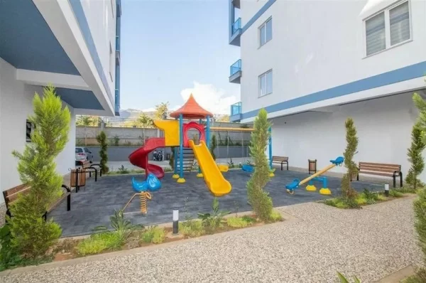 Alanya Oba'da Yüksek Kazançlı 1+1 Full Eşyalı Satılık Daire