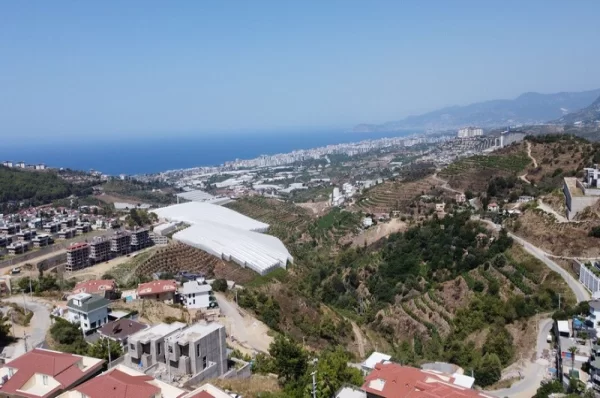Alanya Kargıcak'ta Satılık Birinci Sınıf Deniz Manzaralı Lüks Villa