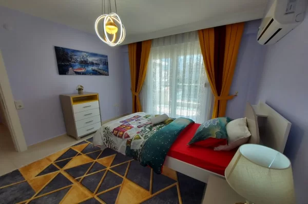 High Yield Investment Property with Two Bedrooms Fully Furnished in Alanya,Mahmutlar