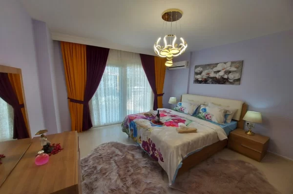 High Yield Investment Property with Two Bedrooms Fully Furnished in Alanya,Mahmutlar