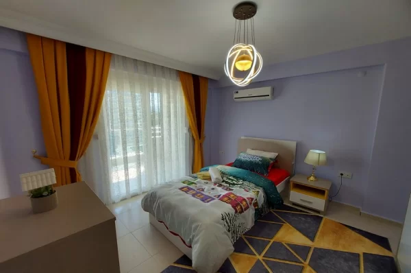 High Yield Investment Property with Two Bedrooms Fully Furnished in Alanya,Mahmutlar