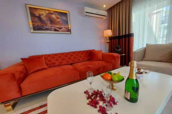 High Yield Investment Property with Two Bedrooms Fully Furnished in Alanya,Mahmutlar