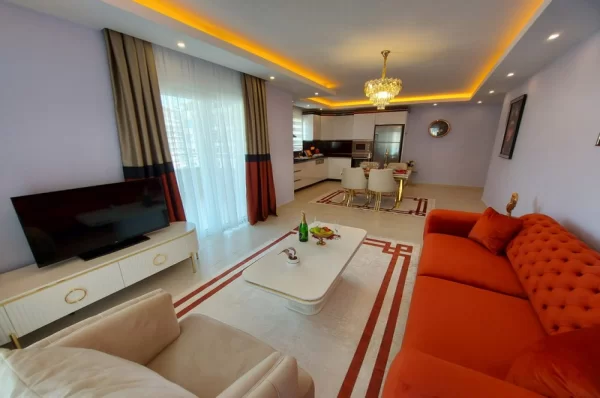 High Yield Investment Property with Two Bedrooms Fully Furnished in Alanya,Mahmutlar