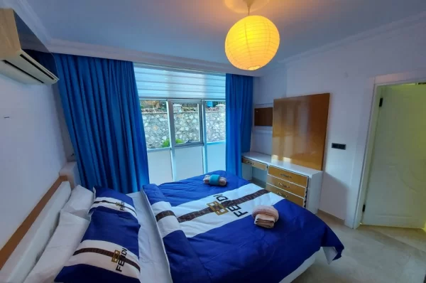 Only 150 Meters to Beach Fully Luxe Furnished 2+1 Property for Sale in Alanya