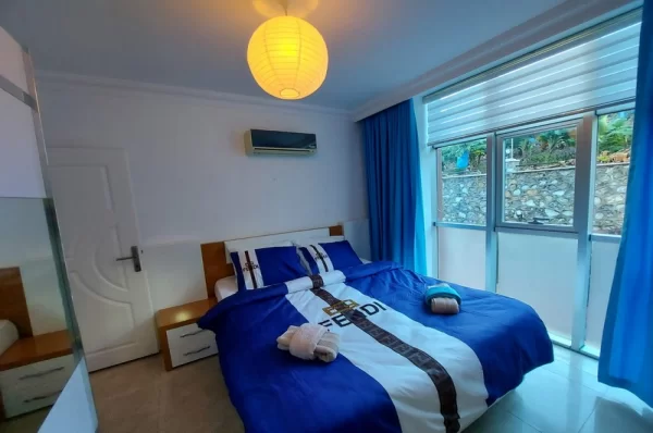 Only 150 Meters to Beach Fully Luxe Furnished 2+1 Property for Sale in Alanya
