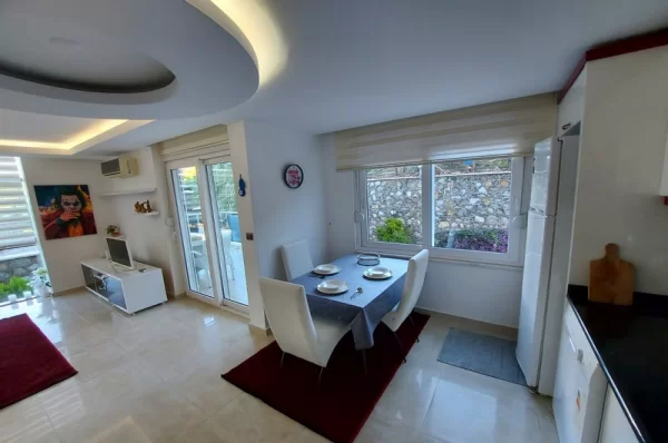 Only 150 Meters to Beach Fully Luxe Furnished 2+1 Property for Sale in Alanya