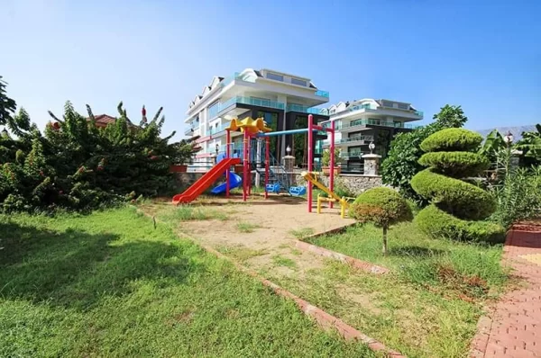 Only 150 Meters to Beach Fully Luxe Furnished 2+1 Property for Sale in Alanya