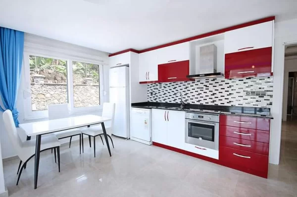 Only 150 Meters to Beach Fully Luxe Furnished 2+1 Property for Sale in Alanya