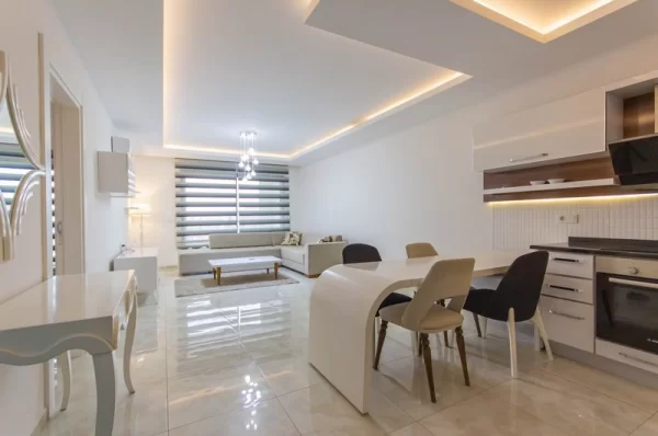 Alanya Mahmutlar'da şık 1+1 daire