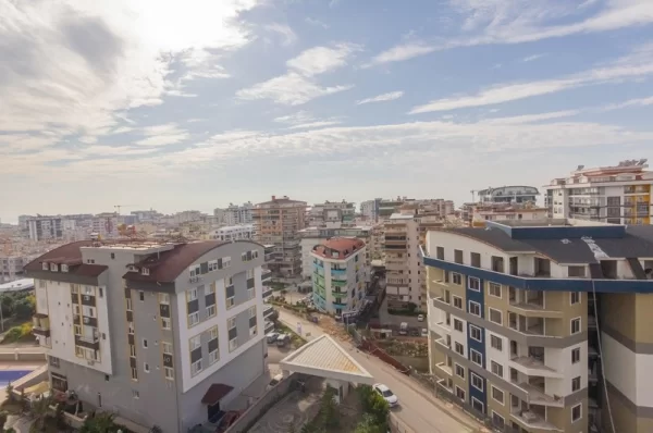 Alanya Mahmutlar'da şık 1+1 daire