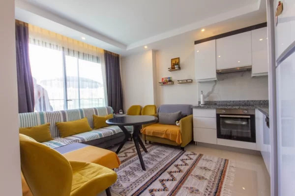 Contemporary Comfort: An Inviting 1+1 Property in Mahmutlar