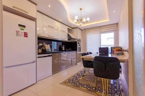 400 Meters to Sea Fully Furnished 3+1 Apartment for Sale with Amazing Features