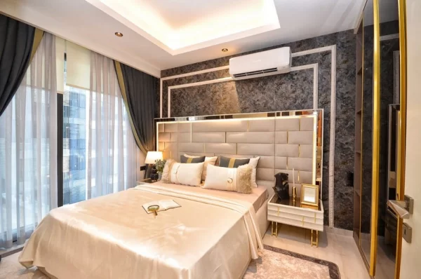 Beachfront 1+1 Apartment for Sale in Alanya,Mahmutlar