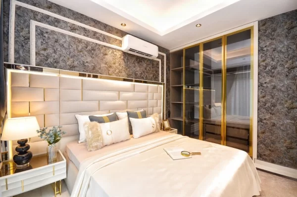 Beachfront 1+1 Apartment for Sale in Alanya,Mahmutlar