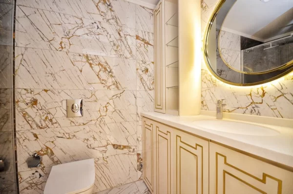 Beachfront 1+1 Apartment for Sale in Alanya,Mahmutlar