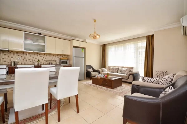 Доступная и меблированная квартира 2+1 на продажу в Алании