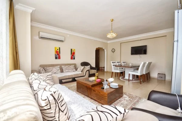 Доступная и меблированная квартира 2+1 на продажу в Алании