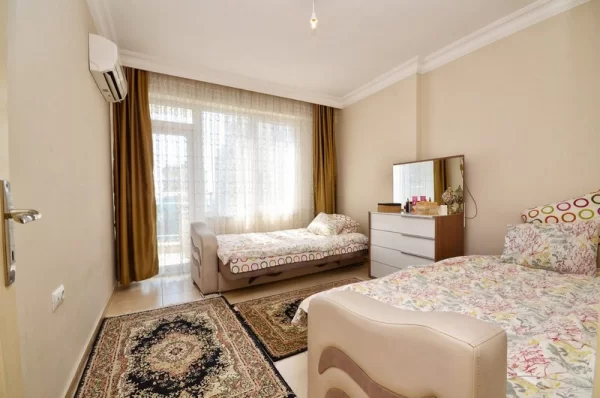 Доступная и меблированная квартира 2+1 на продажу в Алании