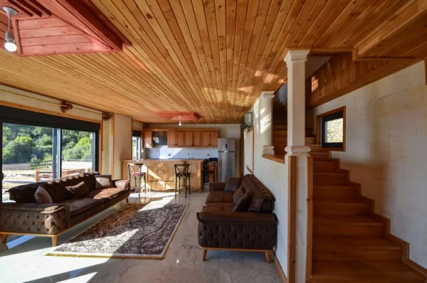 Extraordinary Luxury Living: 3+1 Furnished Villa with a Charming Sea View