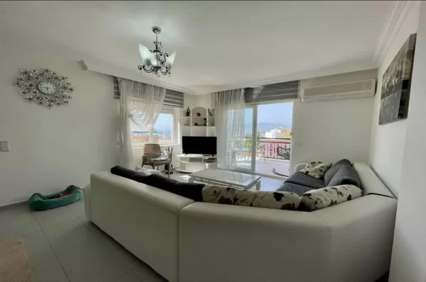 Captures Breathtaking Views Furnished 2+1 Awesome Apartment for Sale in Alanya,Gazipaşa