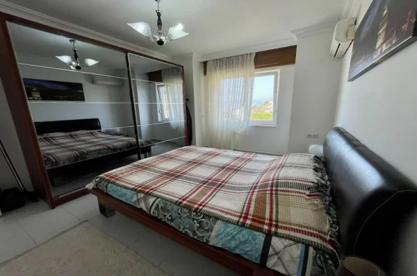 Captures Breathtaking Views Furnished 2+1 Awesome Apartment for Sale in Alanya,Gazipaşa