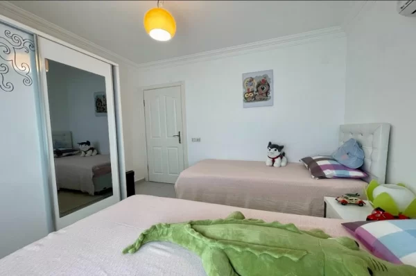 Captures Breathtaking Views Furnished 2+1 Awesome Apartment for Sale in Alanya,Gazipaşa