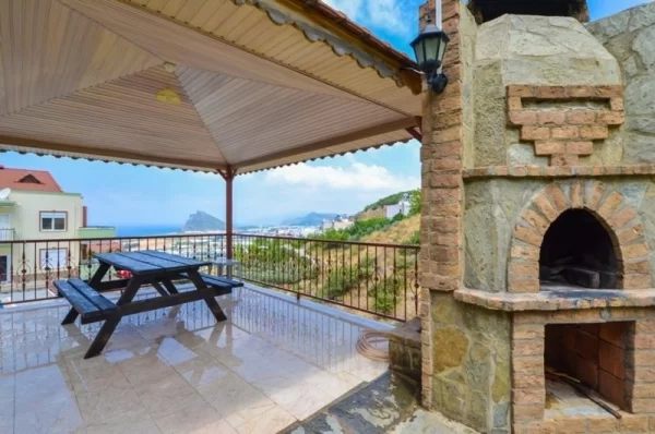 Captures Breathtaking Views Furnished 2+1 Awesome Apartment for Sale in Alanya,Gazipaşa