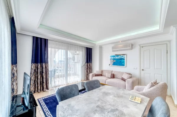Fully Equipped 2+1 Peacefull and Luxe Apartment for Sale in Alanya