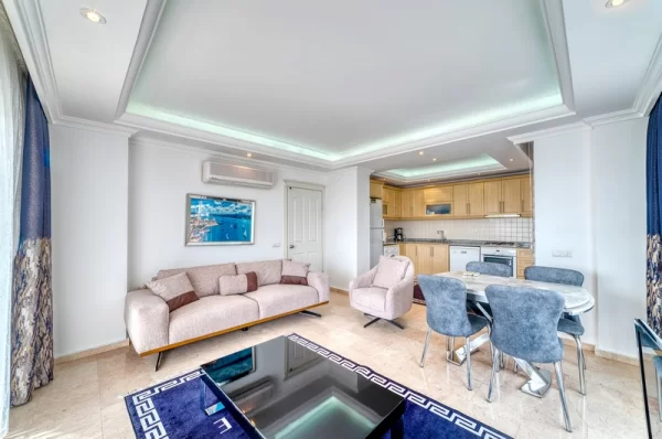 Fully Equipped 2+1 Peacefull and Luxe Apartment for Sale in Alanya