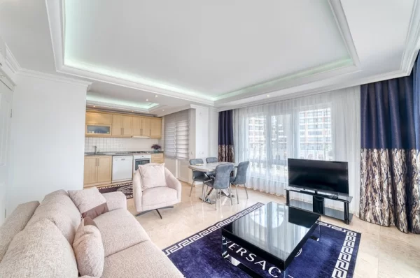 Fully Equipped 2+1 Peacefull and Luxe Apartment for Sale in Alanya