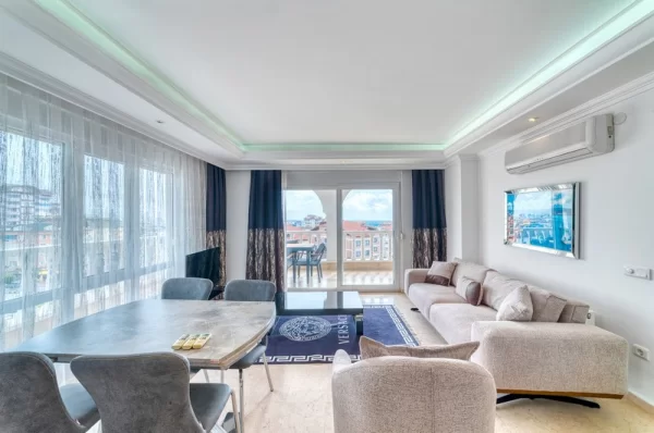 Fully Equipped 2+1 Peacefull and Luxe Apartment for Sale in Alanya