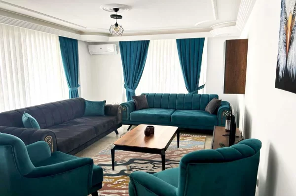 Breathtaking Sea View Two Bedrooms One Livingroom Apartments for Sale in Alanya