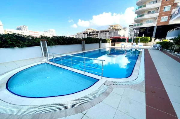 Breathtaking Sea View Two Bedrooms One Livingroom Apartments for Sale in Alanya