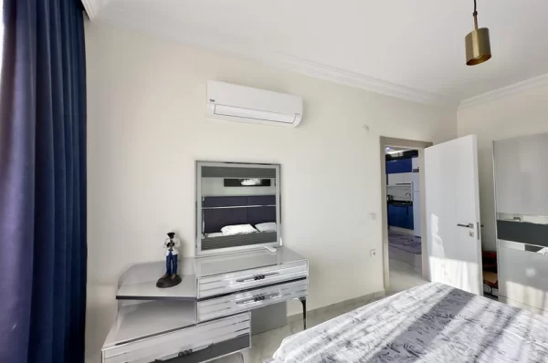 Fully Furnished New Brand One Bedrooms One Livingroom Apartment for Sale in Alanya,Mahmutlar