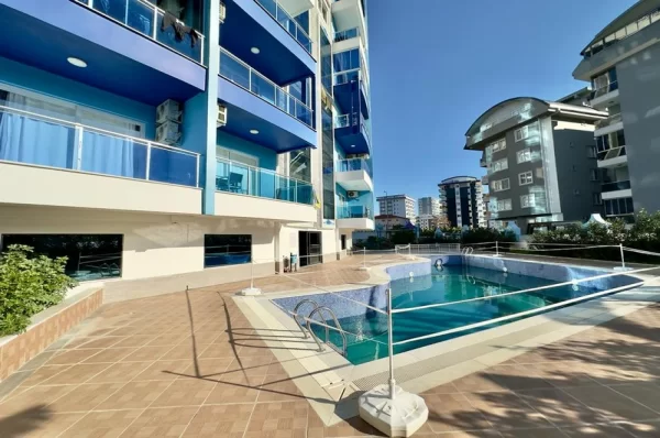 Fully Furnished New Brand One Bedrooms One Livingroom Apartment for Sale in Alanya,Mahmutlar