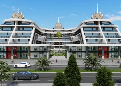 8  Months Easy Payment Option New Commercial Center in Alanya,Oba