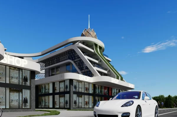 8  Months Easy Payment Option New Commercial Center in Alanya,Oba