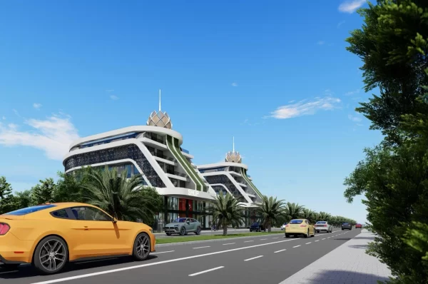 8  Months Easy Payment Option New Commercial Center in Alanya,Oba