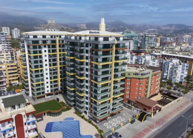 Alanya'da Denize Sıfır 1+1 60 m2 Luxhabitat Satılık Daire